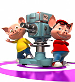 Pinky and Perky's bacon is saved in this Christmas special