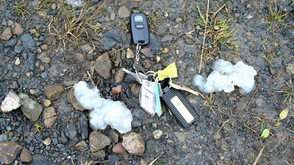 Some jelly on stony ground