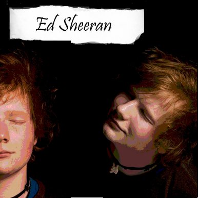 Ed Sheeran Album Cover