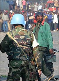 Tropas de paz no Congo