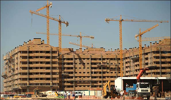 New housing complex in Sesena, near Madrid - file pic