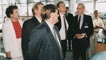 Tony Blair visiting Techniquest in Cardiff Bay.