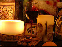 Christmas mulled wine