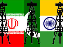  صادرات گاز ايران به هند