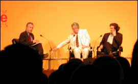 Matthew Bannister with Martin Bell and Roger Hardy