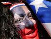 Vanessa Crocco con los colores de Chile