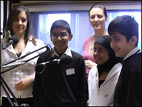 Bemrose pupils tour BBC Radio Derby