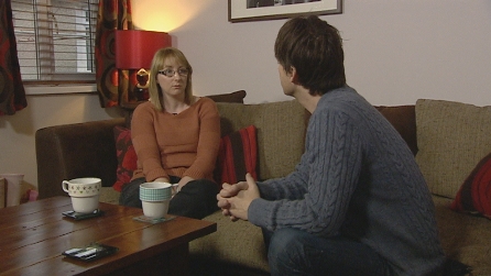 Sharron Taylor and Rhodri Owen