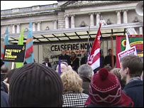 Protest in Belfast