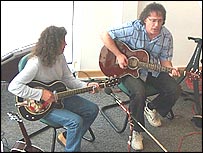 The Bunch play live in the BBC Open Centre, Sheffield