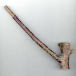 Trapped by snow, a party of British Troops were befriended by local Italians. When the cigarettes ran out, an Italian cut off a small branch and carved out a pipe bowl and then with a heated knitting needle made a hole through the ‘stem’. The result — a working pipe!