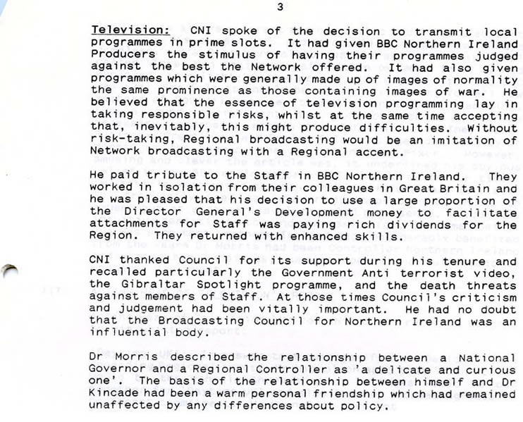Broadcasting Council NI minutes 14th Dec 1996