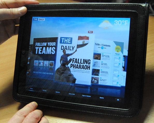 The Daily on the iPad