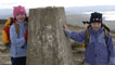 Nuala and Cliona McCheyne at the top of Ben Lomond