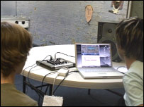 DJ Ash shows off his kit