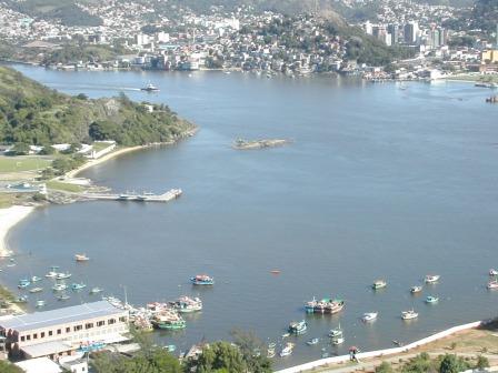 The view of Vitoria bay