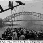 HMS Ruler May 1945 Sydney Harbour