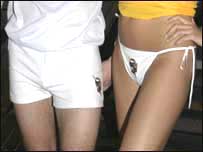 Port Vale themed mens and ladies underwear