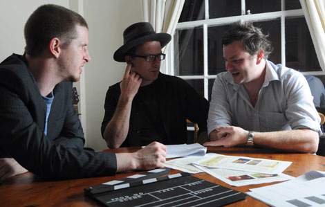 From left to right: Chris McFall, David Bower and Chris Colton