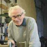 Jim as one of the Nothe Fort model makers, 2005.