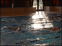 Ferndown Otters in action