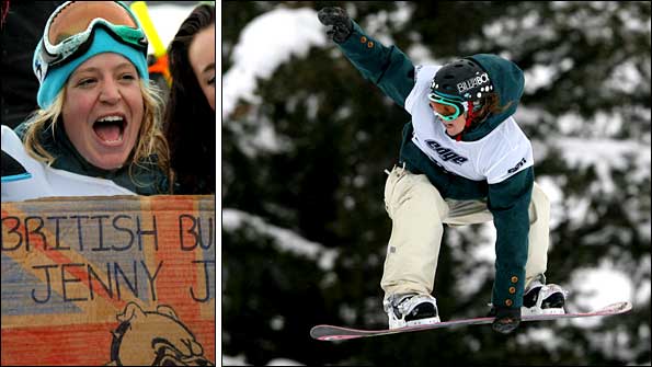 Jenny Jones on her way to X-Games glory