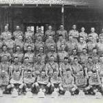 the General Transport E Platoon 512 in India -- I'm the third from the left in the back row.