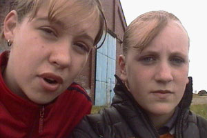 Sarah and Terrie hang out