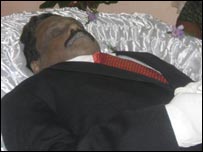 Sivaram's body