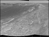crater marţian