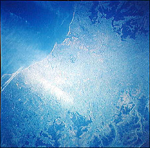 Image courtesy of the Image Science & Analysis Laboratory, NASA Johnson Space Centre.