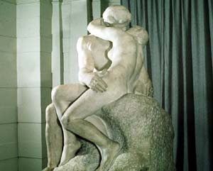 Auguste Rodin's 'The Kiss'