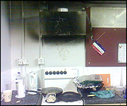 Kitchen fire