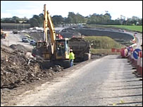 Hill of Tara roadworks