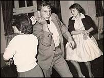 Dancing at the youth club