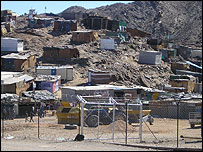 Slum v Rosh Pinah
