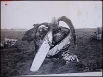 Aircraft remains