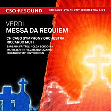 Review of Messa Da Requiem (feat. conductor: Riccardo Mutti; Chicago Symphony Orchestra; Chicago Symphony Chorus)