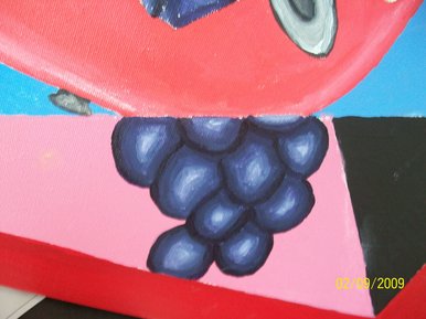 Cubism art on canvas