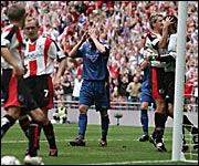 Paul Jones saves the penalty