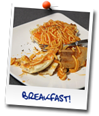 See more photos of Fearne's breakfast-making morning by clicking here!