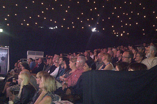 Rapt audience