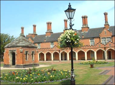 The almshouses in Bedworth