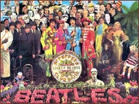 Sgt Pepper album sleeve