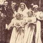 The Marriage of Robert (Bob) Banbury to (Muriel) Joyce Pound. 2nd July 1941 at St. Michael's Church, Albert Road, Stoke, Devonport, Plymouth