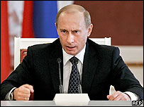 Presidenti rus Vlladimir Putin