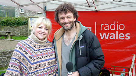 Bethan Elfyn and Michael Sheen