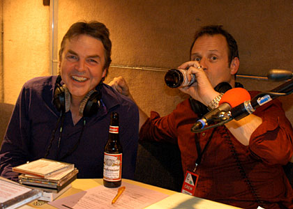 Mark Radcliffe with show co-host Mark Ellen