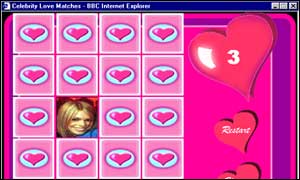 Valentine's game screengrab