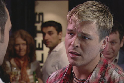 Rory arguing with Ewan